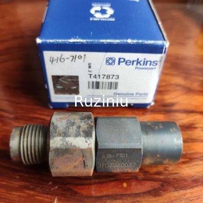 T417873 416-7101 قطعات موتور پرکینز C6.4 C6.6 سوپاپ سرریز سوخت